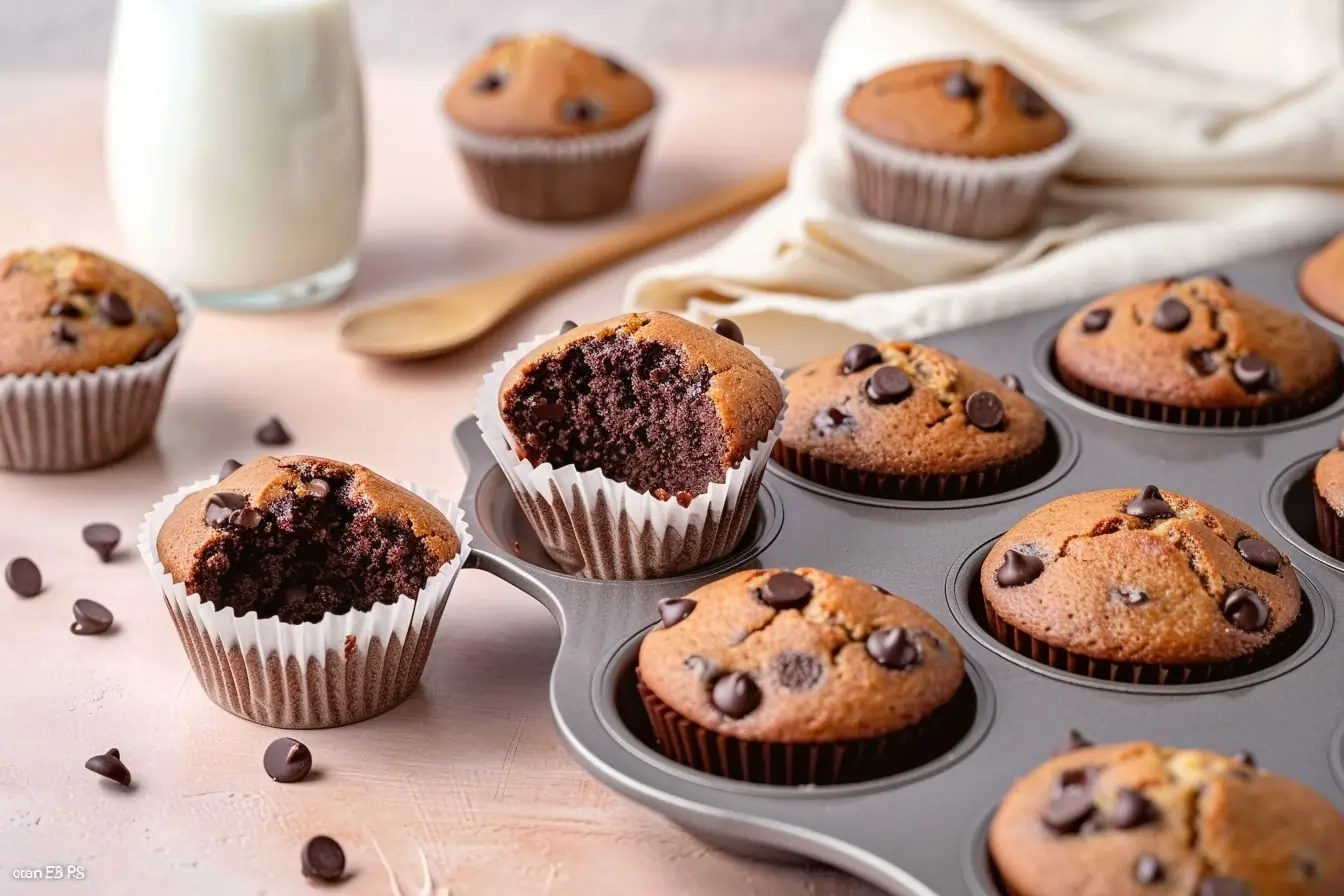 Chocolate Cake Mix Muffins – Easy and Delicious Breakfast