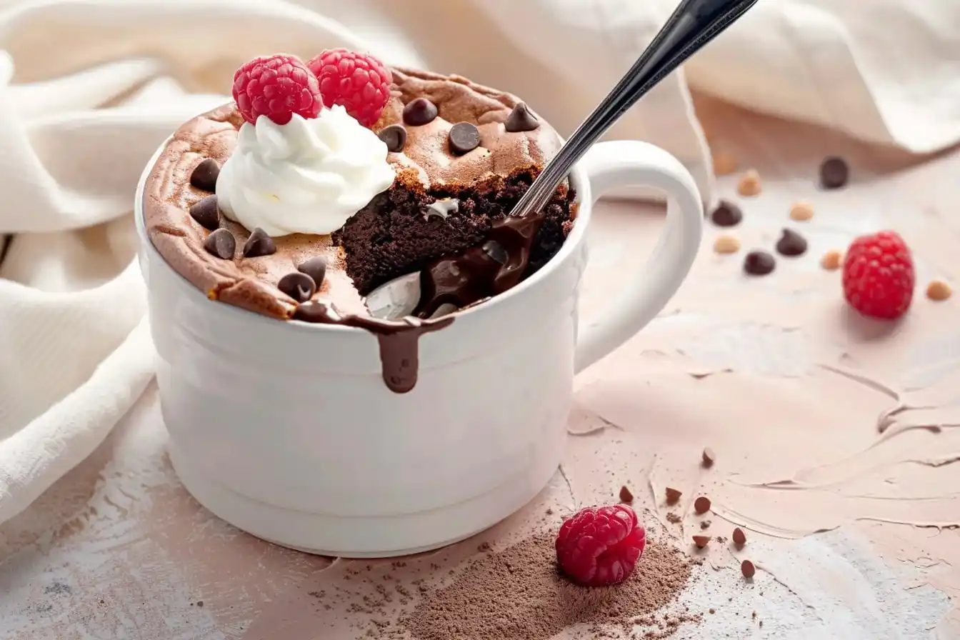 Chocolate Mug Cake from Cake Mix —simple, quick