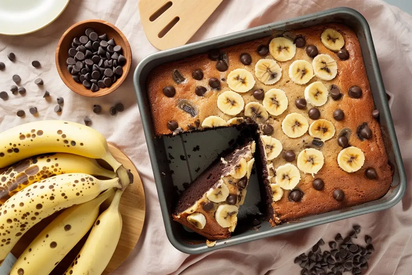 Banana Chocolate Chip Cake Recipe — The Perfect Solution