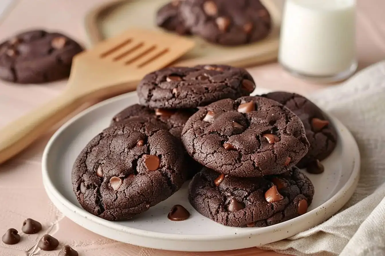 Chocolate Cake Mix Cookies — Minimal effort
