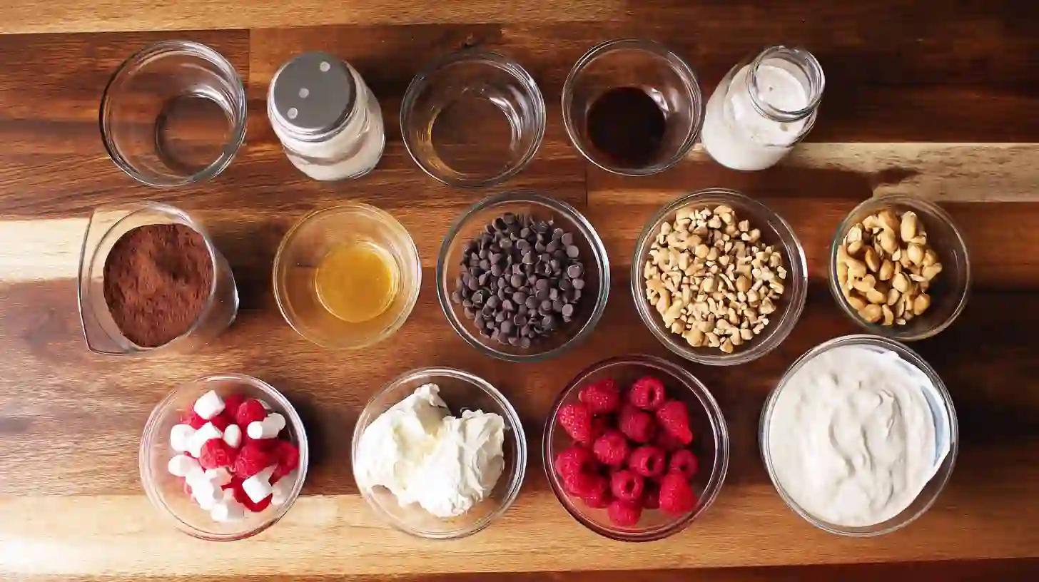 chocolate-mug-cake-from-cake-mix-ingredients Chocolate Mug Cake from Cake Mix ingredients – quick microwave dessert essentials