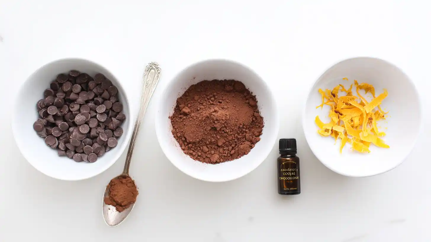 flavor-twists-gluten-free-chocolate-cake-mix Flavor twists for gluten-free chocolate cake mix recipes including double chocolate, mocha, and chocolate-orange for easy gluten-free desserts