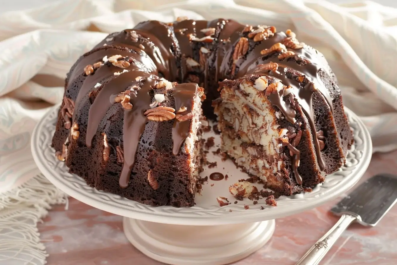 German Chocolate Pound Cake Recipe — The Simplified Classic