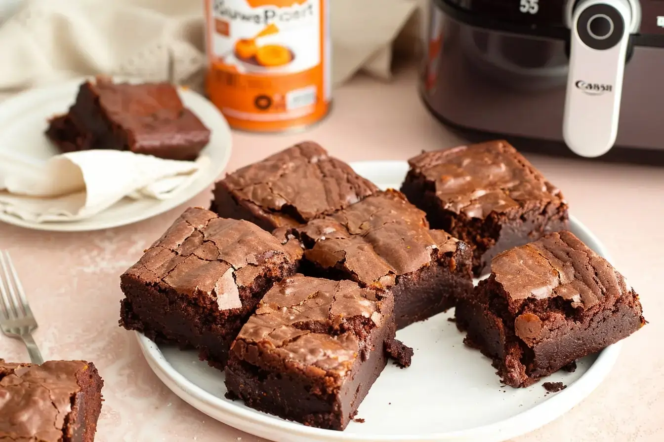 Two-Ingredient Air Fryer Brownies — Simple Dessert