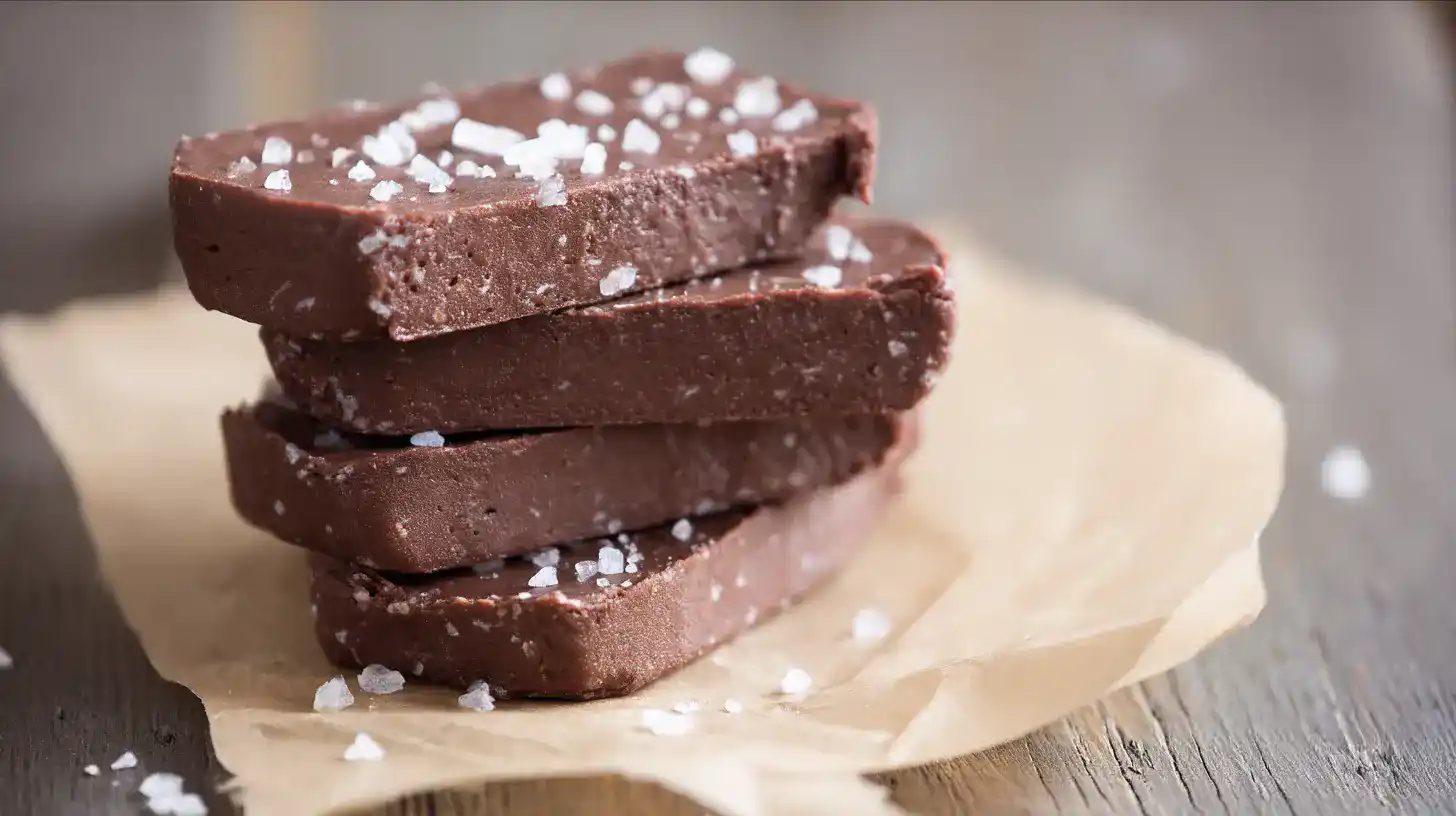 4 Ingredient Chocolate Bars – Easy No-Bake Protein Treat