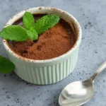 chocolate protein dessert jars ready to eat