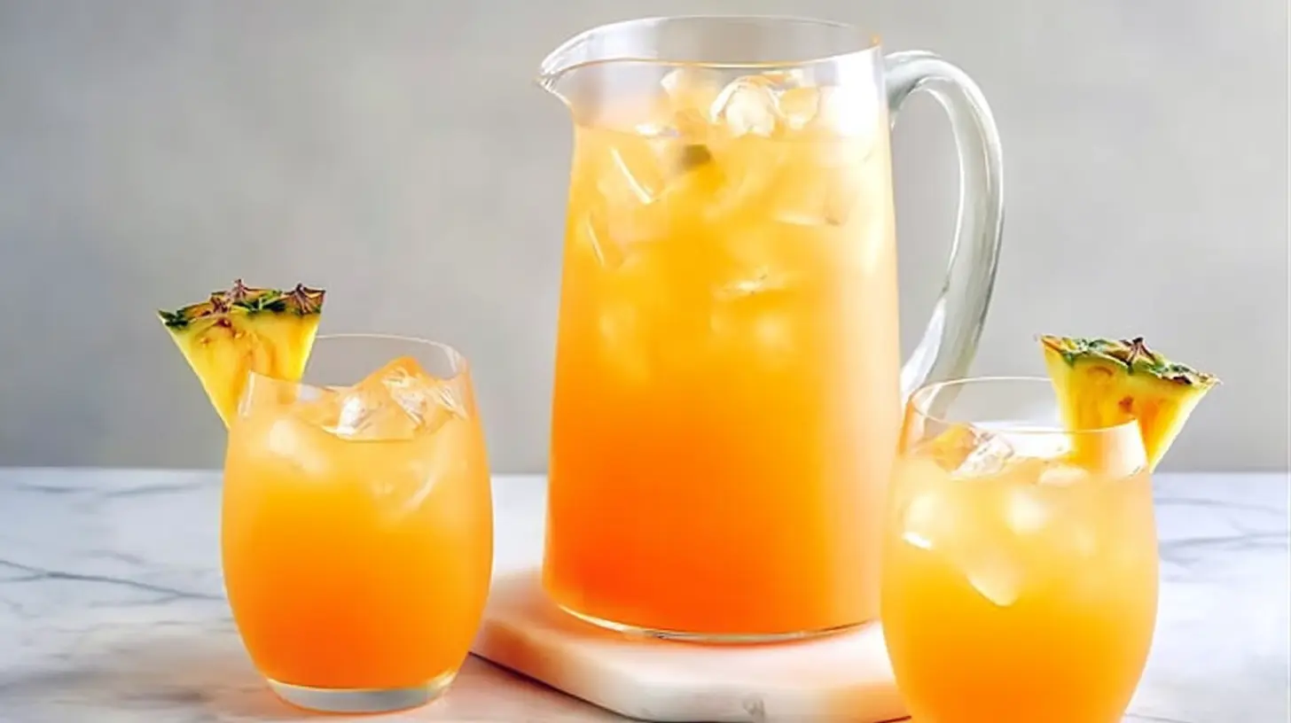 Summer Pineapple Lemonade Punch Recipe – Quick & Refreshing Drink