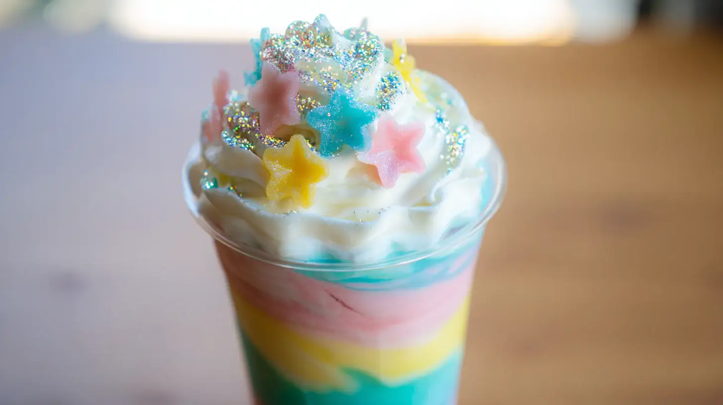 Sun Kissed Frost Lush Recipe – Creamy, Rainbow, and Frozen Fun