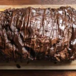 Best Hot Fudge Brownie Bread Recipe fresh from the oven