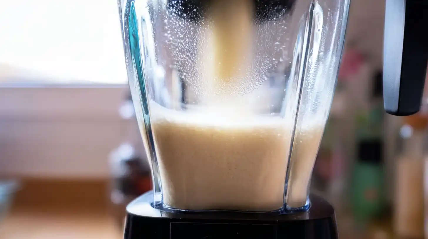 blending-baileys-colada Blending Baileys Colada cocktail in blender