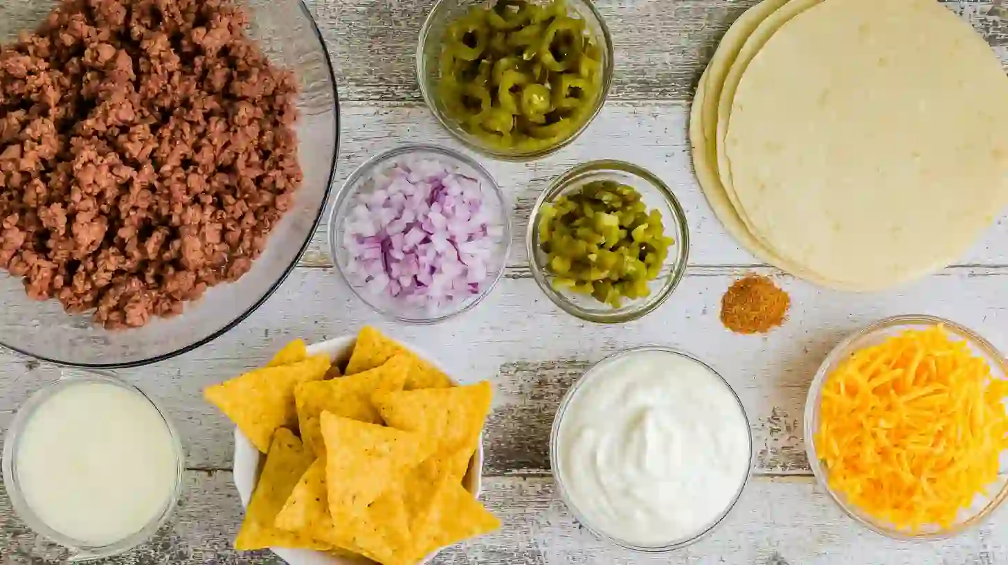 crispy-nacho-egg-rolls-ingredients ingredients for crispy nacho egg rolls