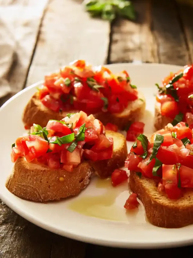 Classic Italian Bruschetta Recipe
