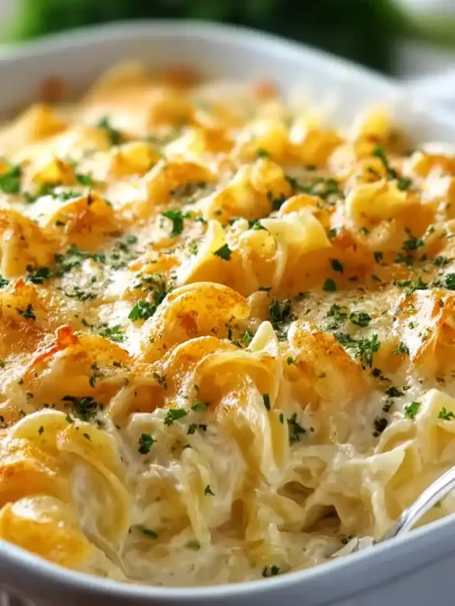 Dollys Creamy Chicken Noodle Casserole