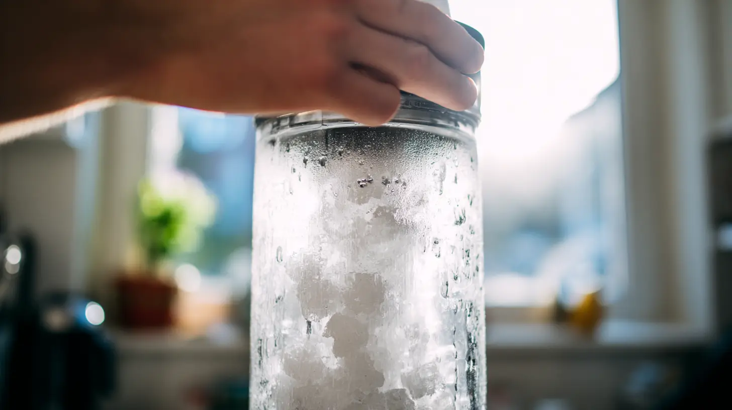 crushing-ice-for-snowcones blender crushing ice for Kool Aid snowcones Recipe