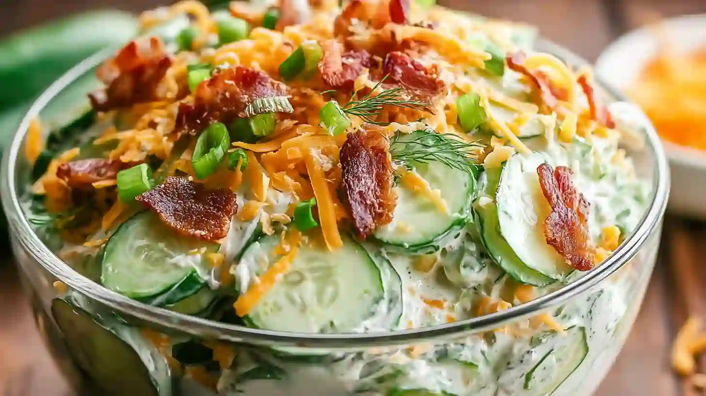 Cucumber Ranch Crack Salad Recipes – Creamy, Crunchy, Addictive