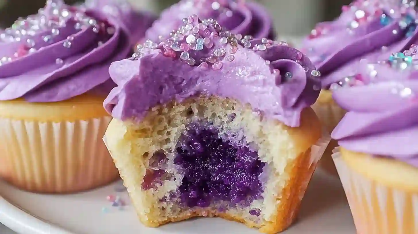 Grape Crush Cupcake Recipe – Fun, Moist, and Vibrant Party Treat