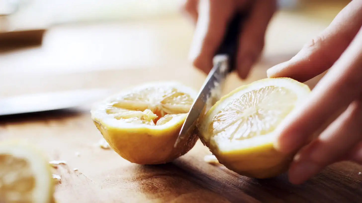 hollowing-lemons-for-gelatin-shots hollowing lemon halves for gelatin shots