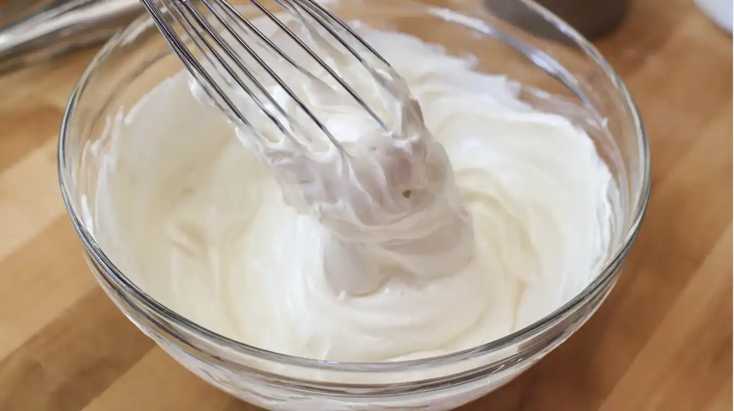 mixing-no-bake-protein-cheesecake Mixing no bake protein cheesecake batter