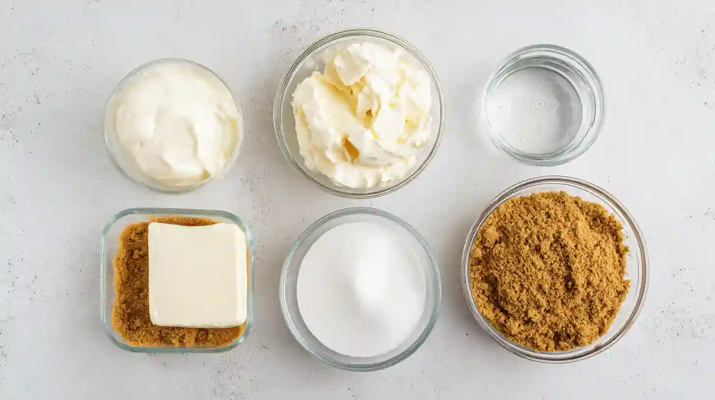 no-bake-protein-cheesecake-ingredients Ingredients for no bake protein cheesecake