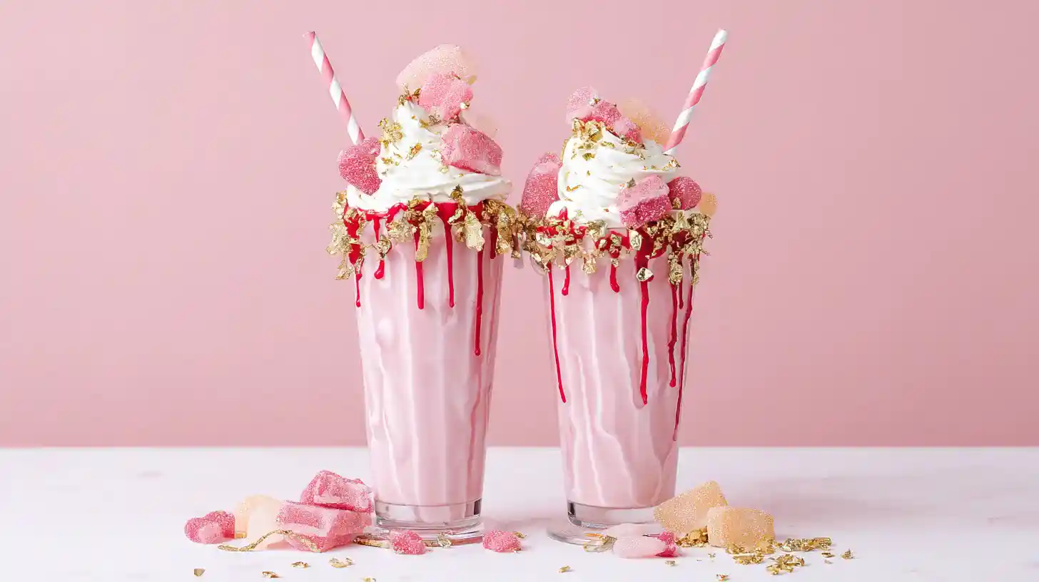 Pink Candy Freakshakes – Over-the-Top Dessert Drink for Sweet Lovers