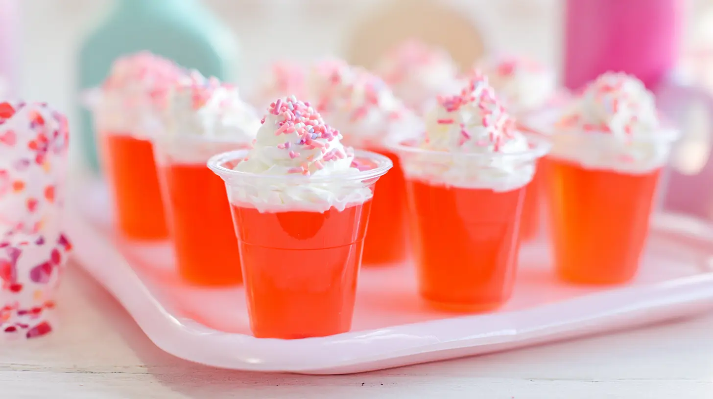 Pink Pony Strawberry Jello Shots – Cute, Creamy, and Perfect for Parties