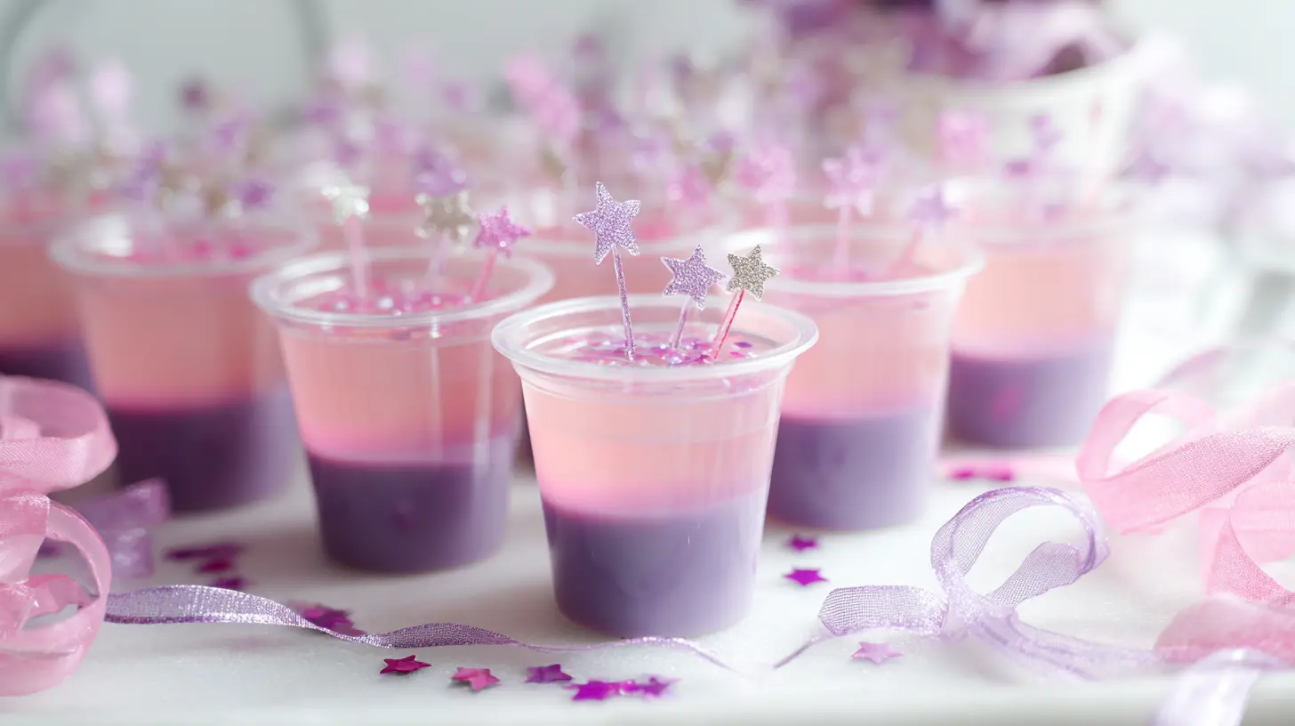 Pink Pony Vodka Jello Shots – Sparkly Layered Fun in Every Cup