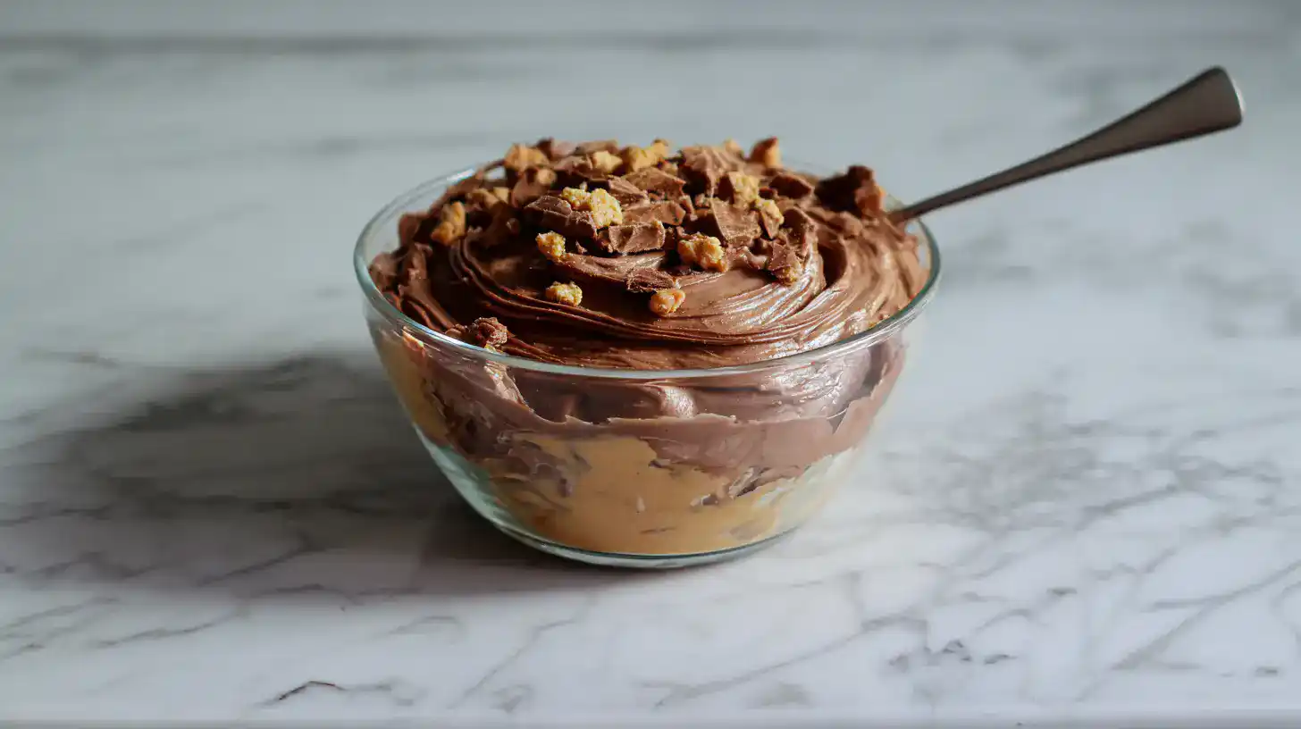 Reese s Swirl Cool Whip and Pudding Frosting Recipe