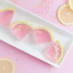 served Pink Lemonade Gelatin Shots Recipe