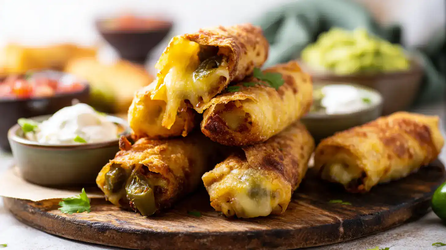 Simple Crispy Nacho Egg Rolls Recipe – Crunchy, Cheesy & Easy!