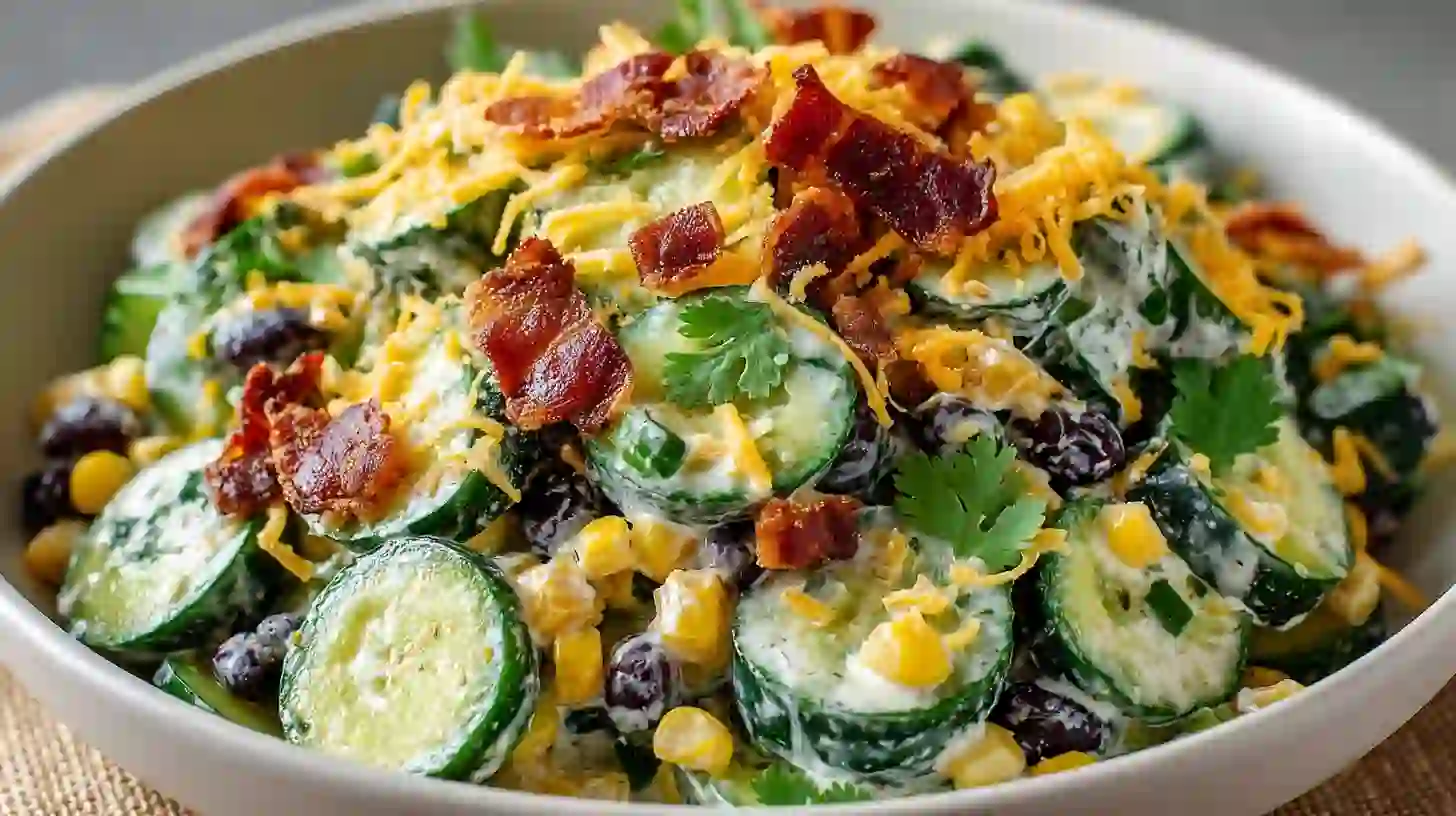 Simple Southwest Cucumber Salad – Quick & Fresh Summer Side