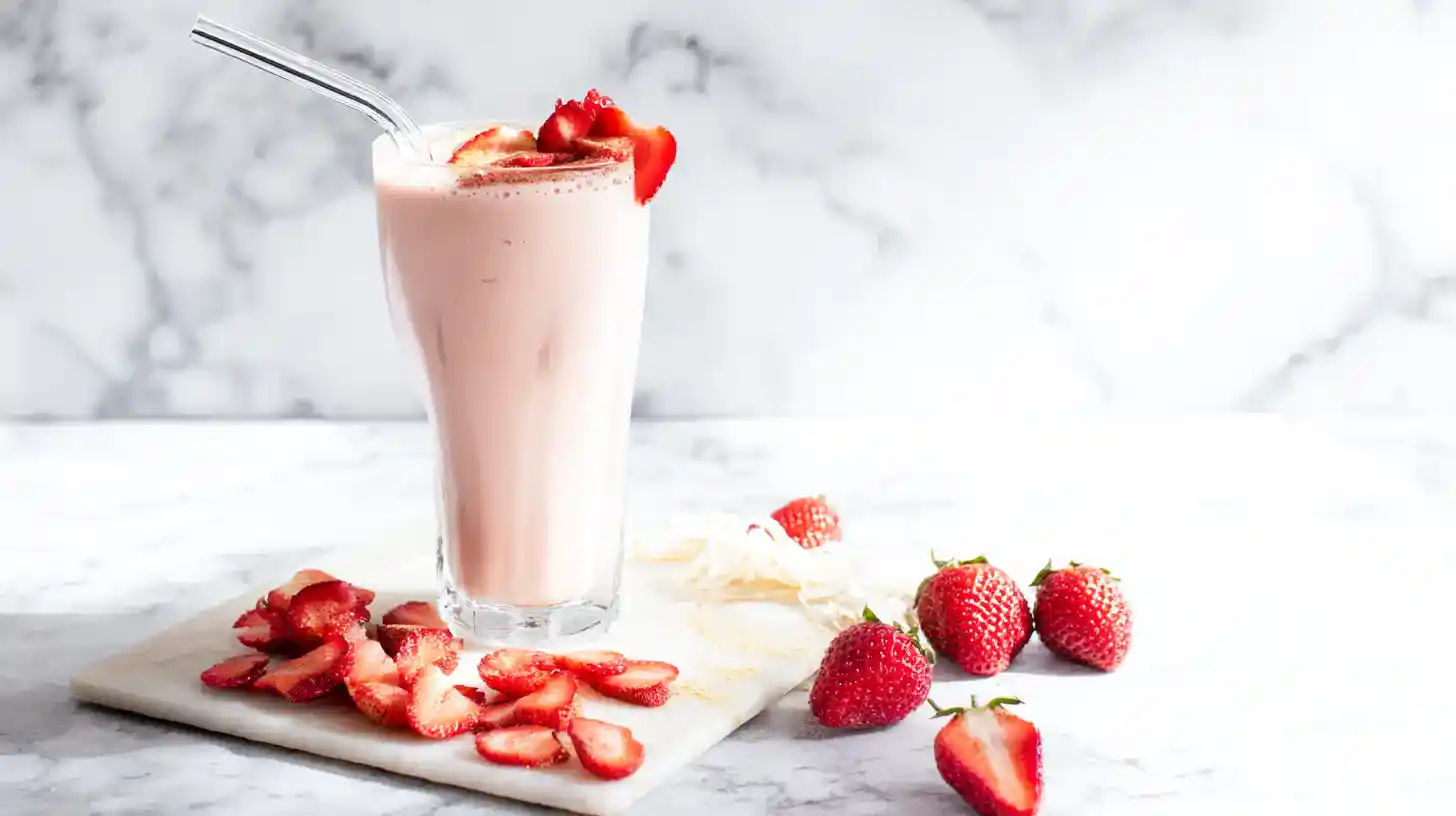 Strawberry Cheesecake Protein Shake – Creamy, Sweet & Guilt-Free