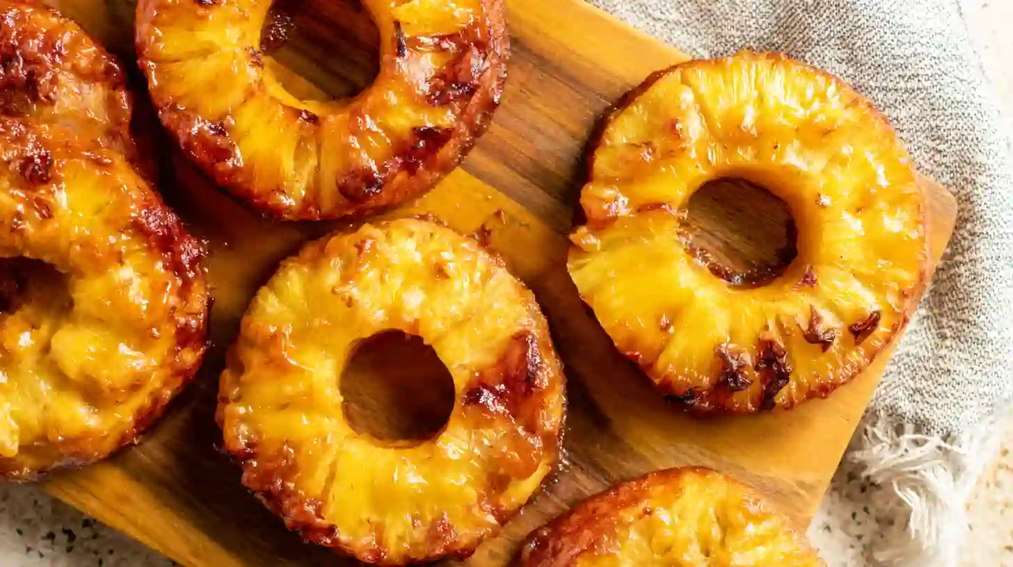 Sweet Potato Pineapple Donut Rings Recipe – Sticky, Soft & Glazed