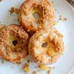 Sweet Potato Pineapple Upside Donut Rings served warm
