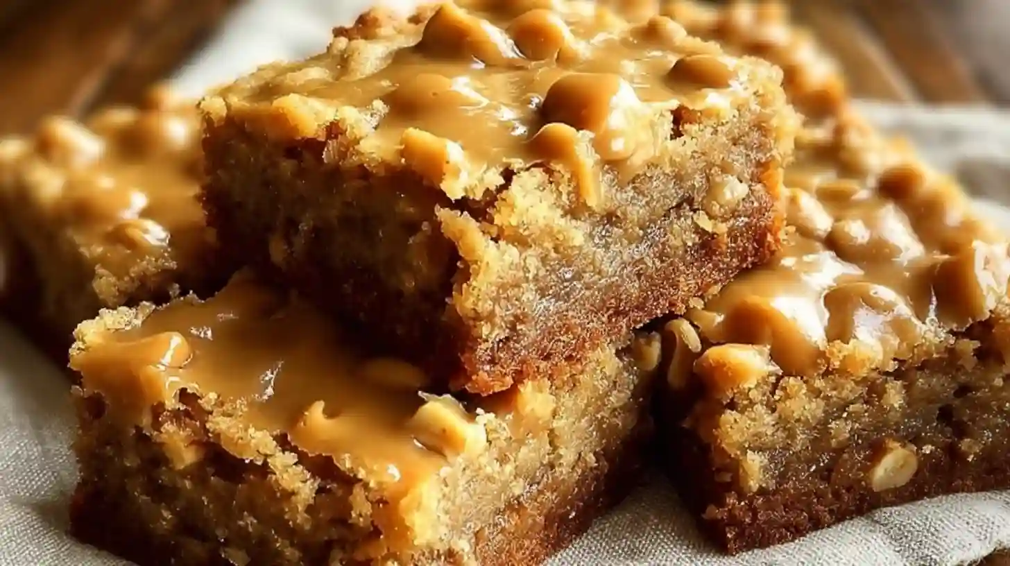 Old Fashioned Butterscotch Toffee Cookie Bars That Melt