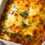 Best Chile Relleno Casserole Recipe with melted cheese