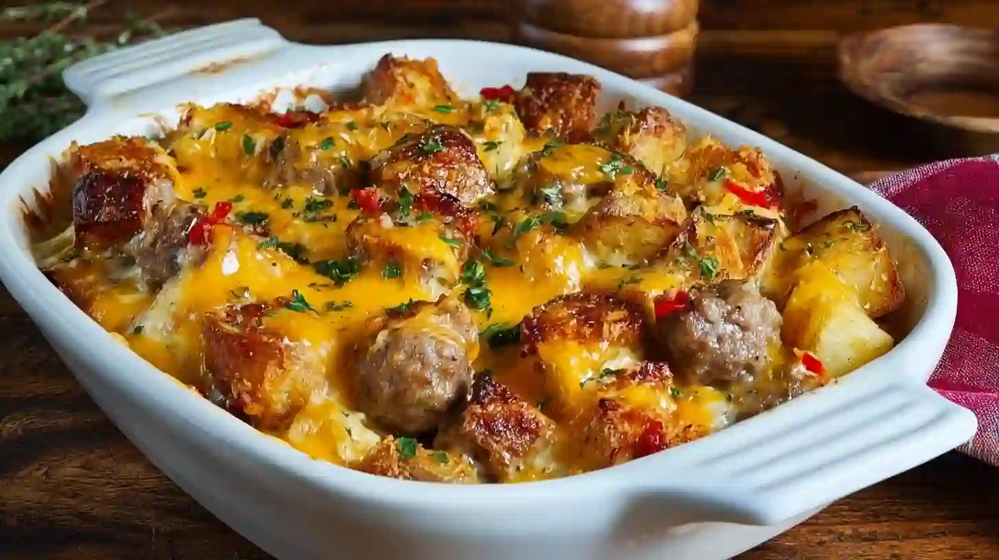Cheesy Ranch Potatoes and Sausage Recipe That’s Fast