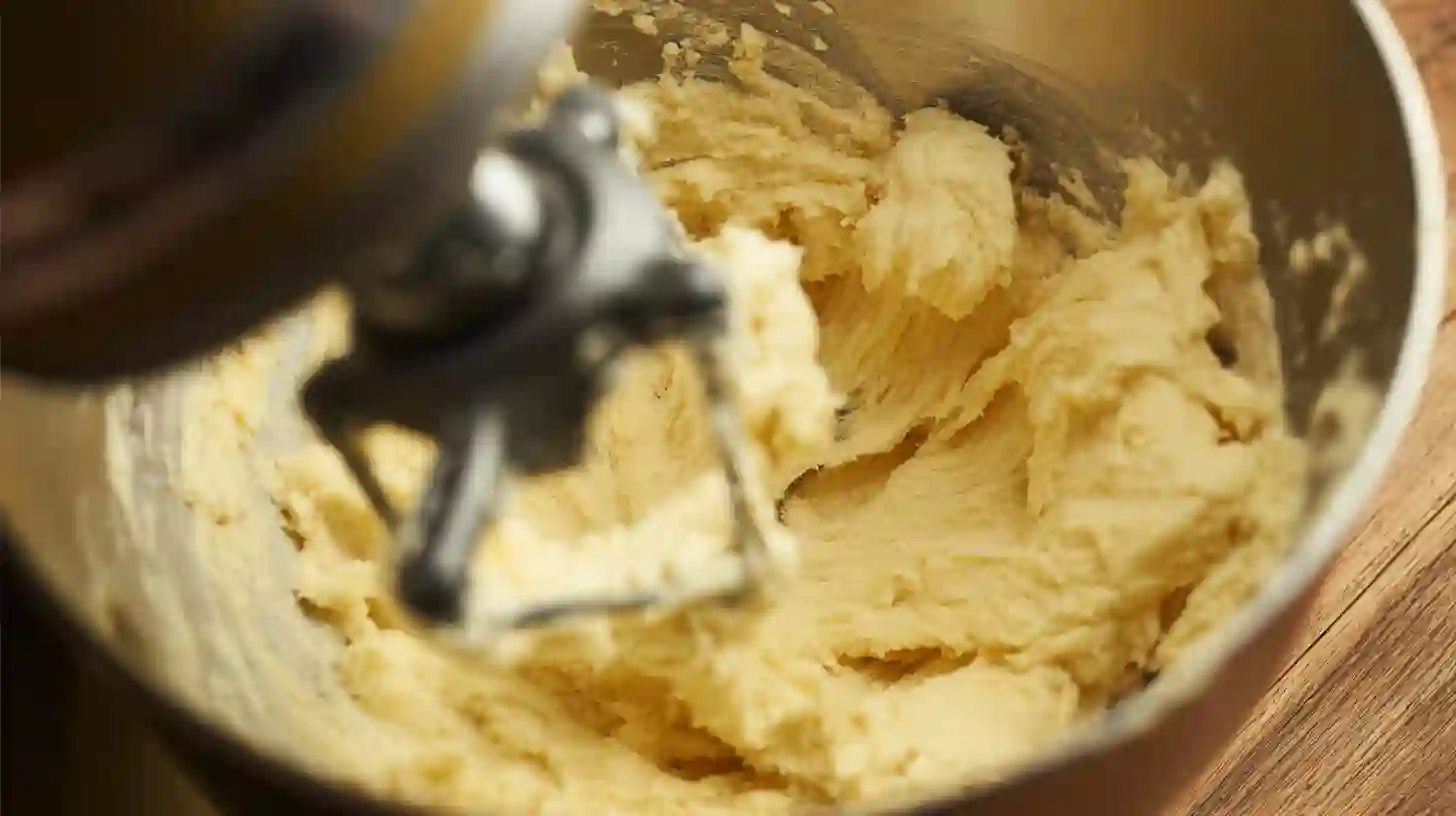 creaming-butter-sugar-better-than-anything-bars Creaming butter and sugars for Better Than Anything Bars.best air fryer for baking desserts