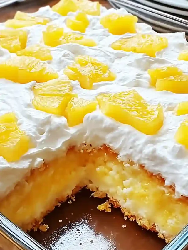 Juicy Pineapple Heaven Cake Recipe for Busy Moms