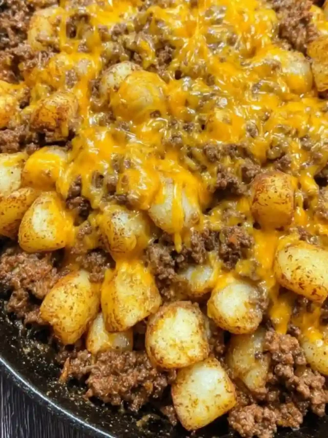 Sloppy Joe Potato Skillet