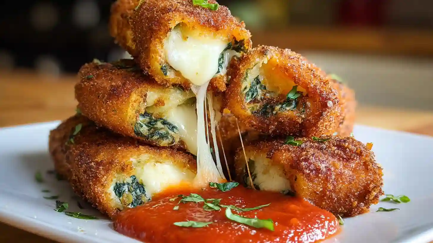 Deep Fried Lasagna Mozzarella Sticks Recipe Crispy & Quick