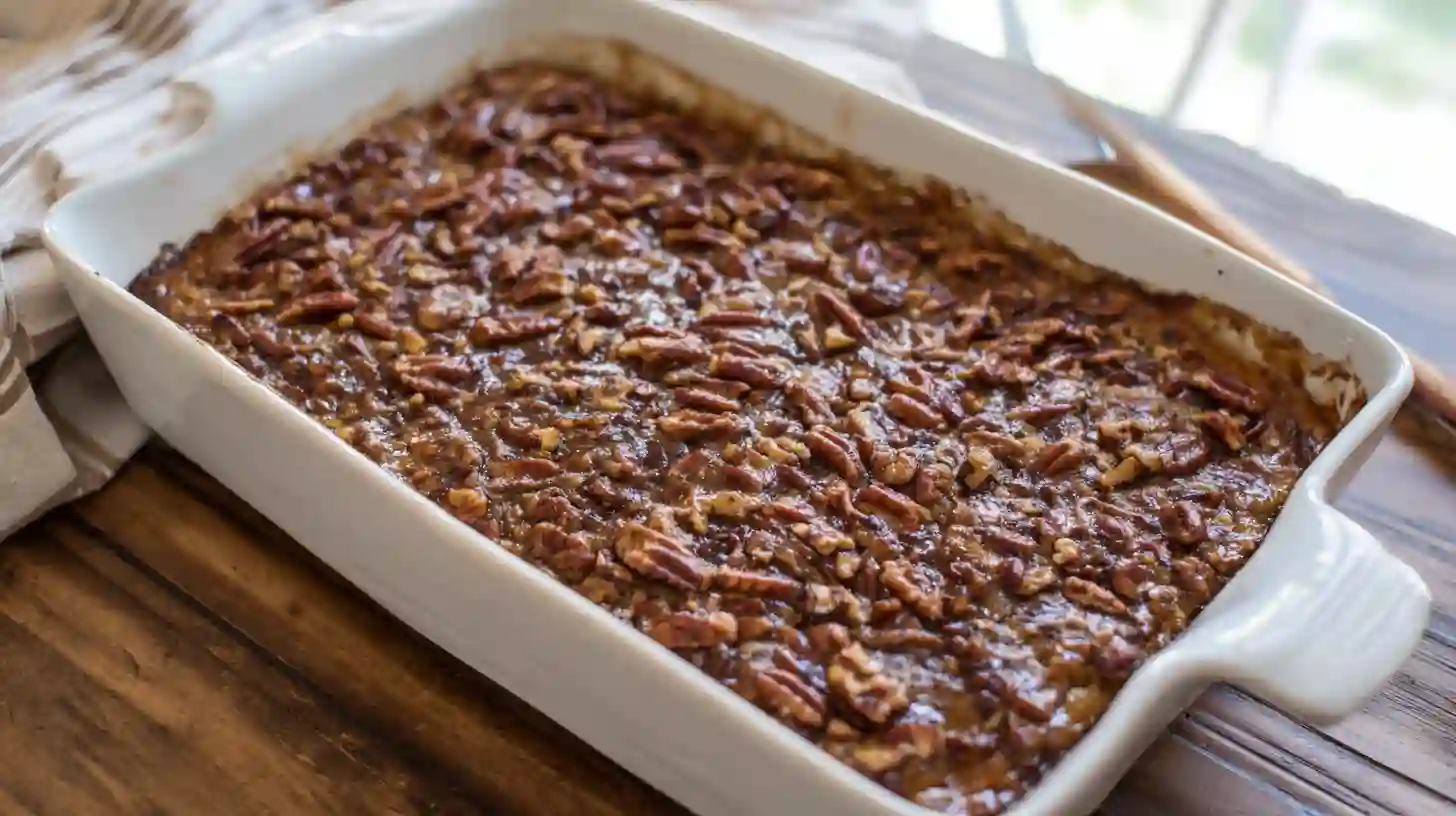 Easy Pecan Pie Dump Cake Ingredients That Bake into Pure Comfort