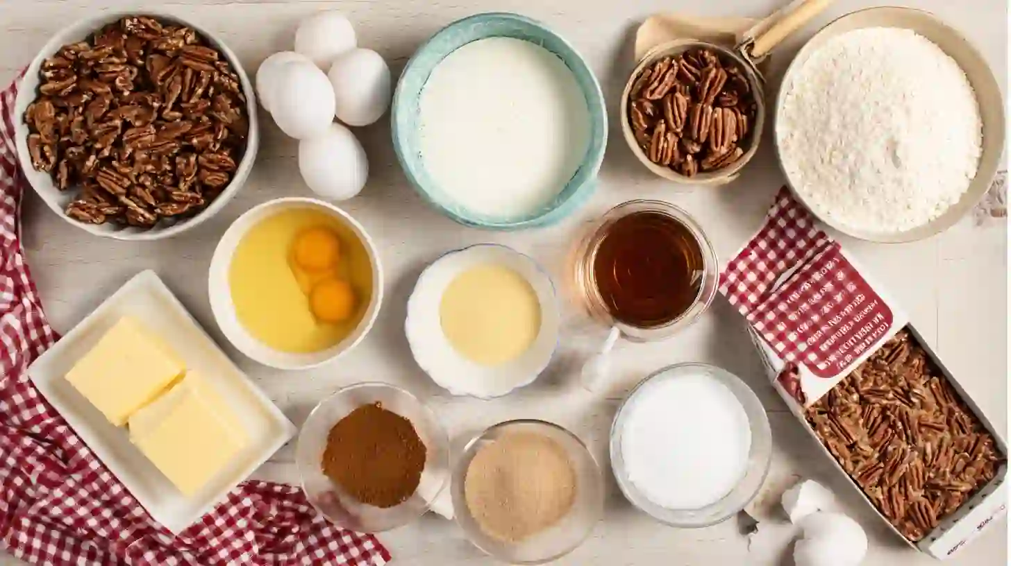 ingredients-easy-pecan-pie-dump-cake-Ingredients Ingredients for Easy Pecan Pie Dump Cake Ingredients.for meal plans for busy moms year-round.