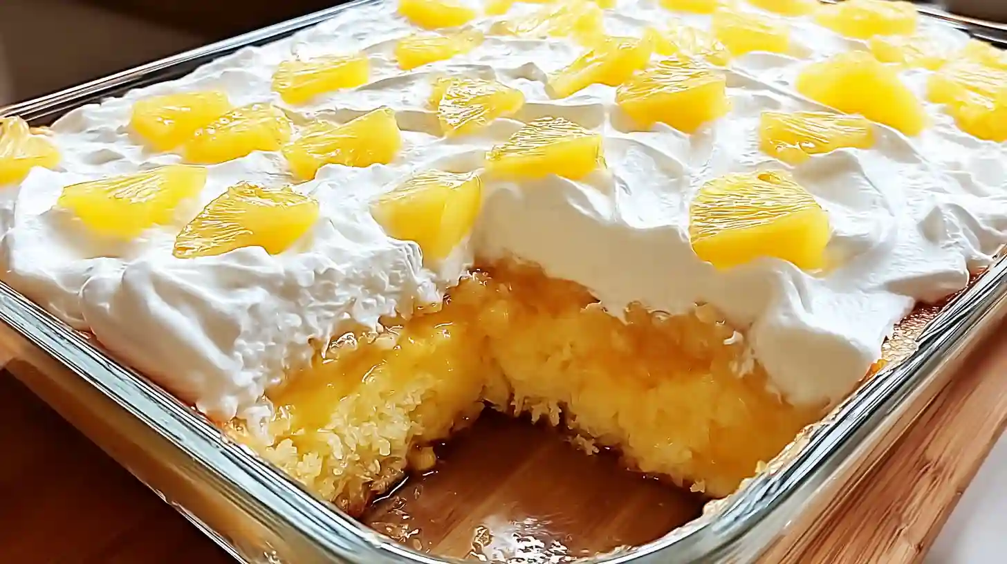 Juicy Pineapple Heaven Cake for Busy Moms