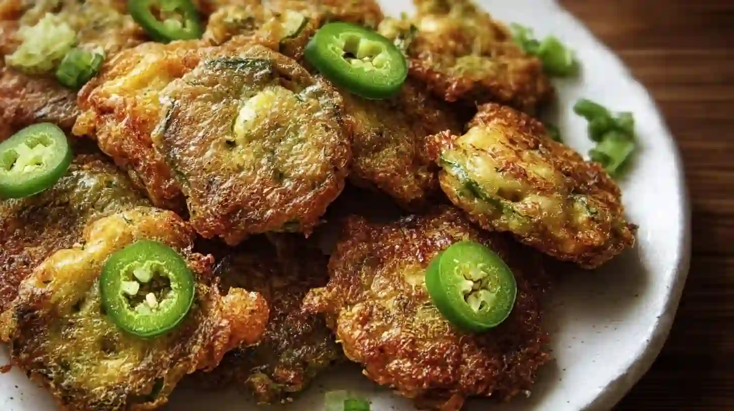 Okra and Green Tomato Fritters – Crispy, Southern Comfort