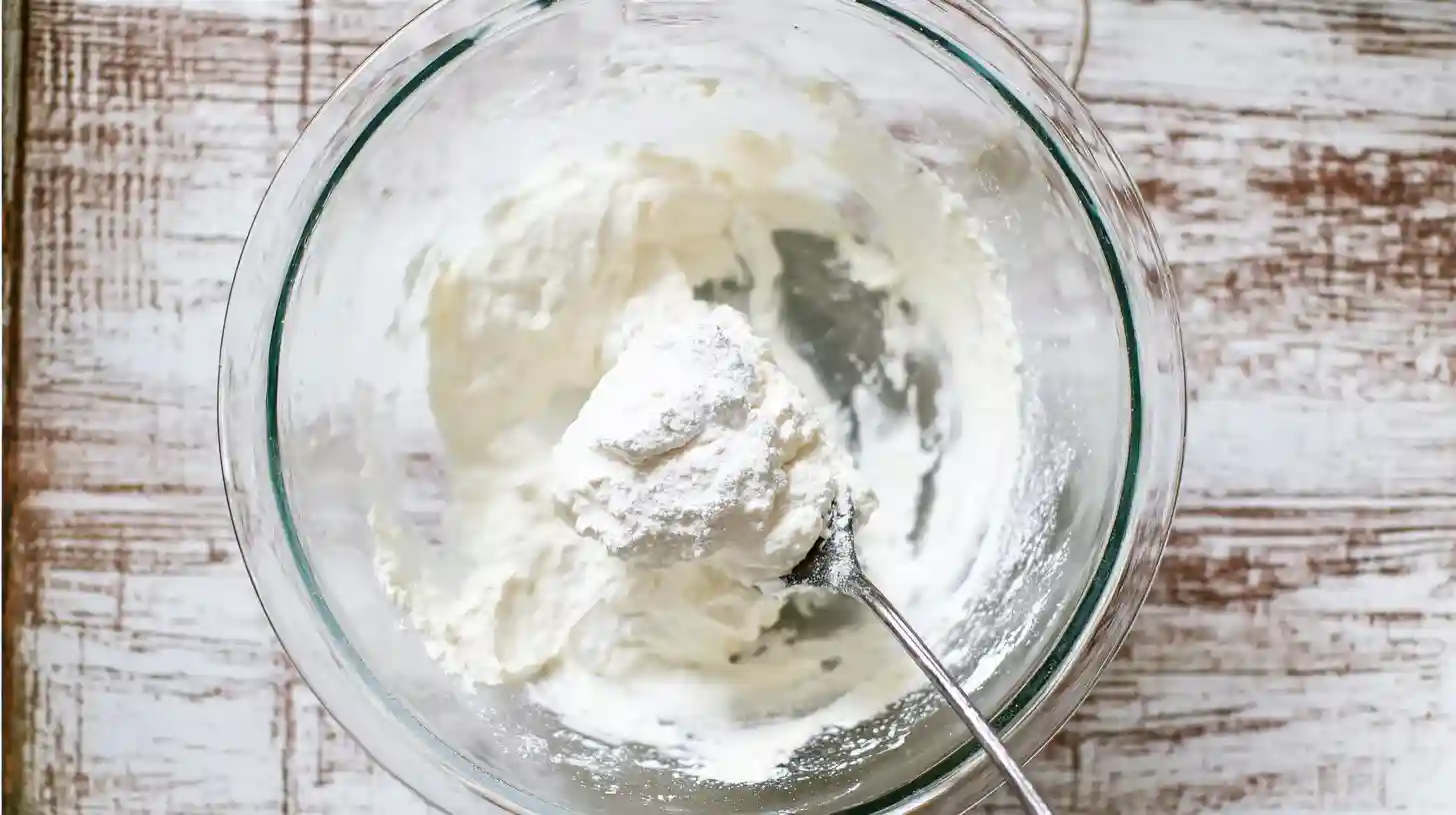 prepare-cheese-mixture-step3 Mixing ricotta and ranch with seasonings for lasagna