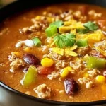 served ranch taco soup with toppings – hearty soups for cold weather
