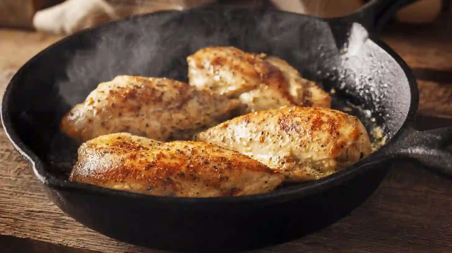 searing-texas-roadhouse-butter-chicken Texas Roadhouse Butter Chicken – easy skillet chicken recipe for weeknight dinners
