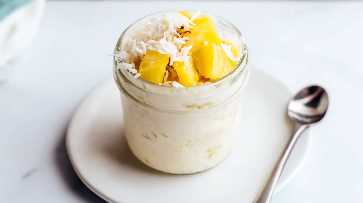 serve-no-bake-cottage-cheese-coconut-pudding serving no-bake tropical cottage cheese pudding – healthy dessert recipes for diabetics and high protein cottage cheese recipes