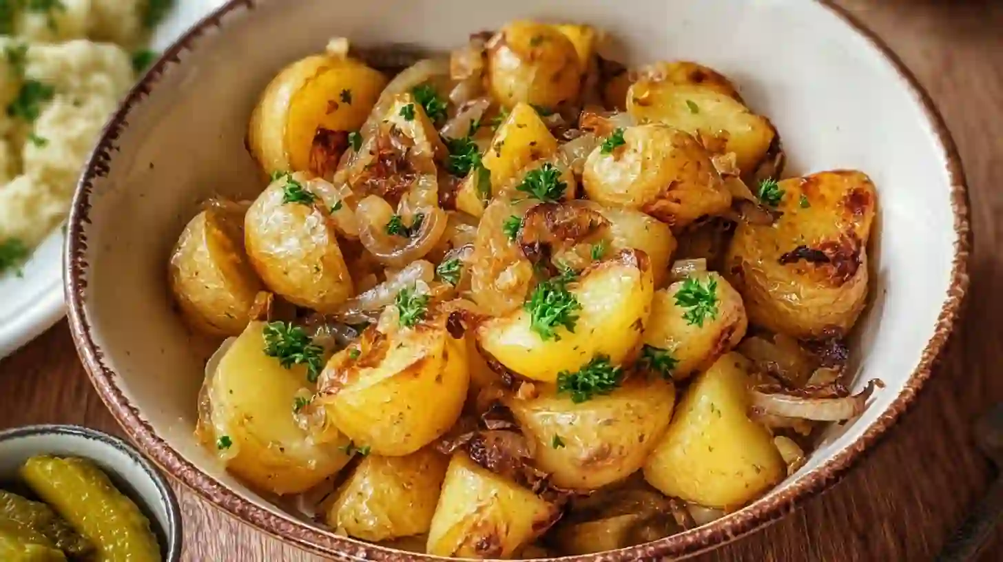serve-oven-fried-potatoes-onions-grandma-recipe Serving Oven Fried Potatoes and Onions Grandma Recipes – Budget-Friendly Comfort Food