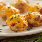 Served Rotel Spiced Sausage and Cream Cheese Bites with ranch and bacon chicken tenders